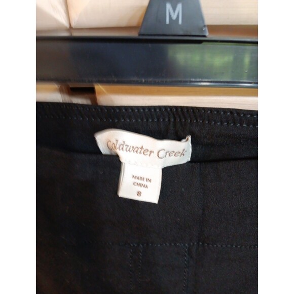 COLDWATER CREEK Size 8 Pull-On ShapeMe‎ Black Shorts! NWT - Picture 3 of 5